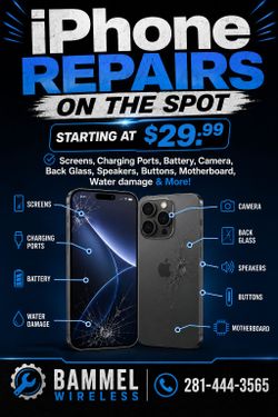 iPhone Repairs on The Spot