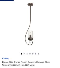 Kichler Diana Pendant light fixture lighting