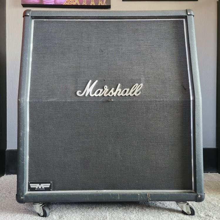 Marshall MF400 Mode Four 400W 4x12 Cab Angled