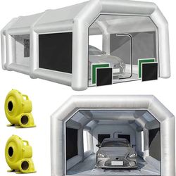 Inflatable Paint Booth