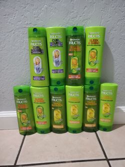 Garnier shampoo and conditioners $30