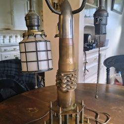 WWII Trench Art Lamp