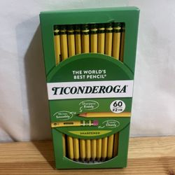 Ticonderoga #2 HB Pencils 60 Count Pack # 13060 Brand New $12 Meet Up In Irving @dfwgoods 