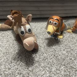 Toy Story Bullseye Plush and Slinky Dog