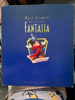 Walt Disney Master Piece FANTASIA Deluxe Cav Laser Disc