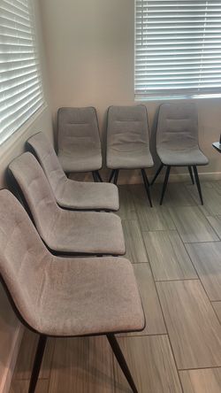6 chairs