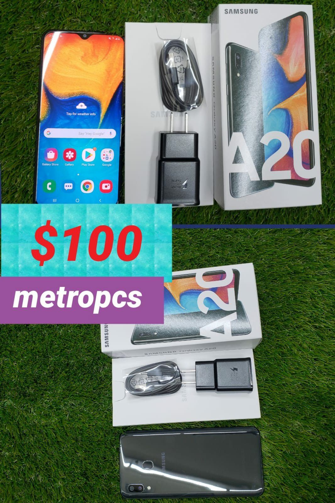 Samsung Galaxy A20 32GB Metropcs Brand New open box