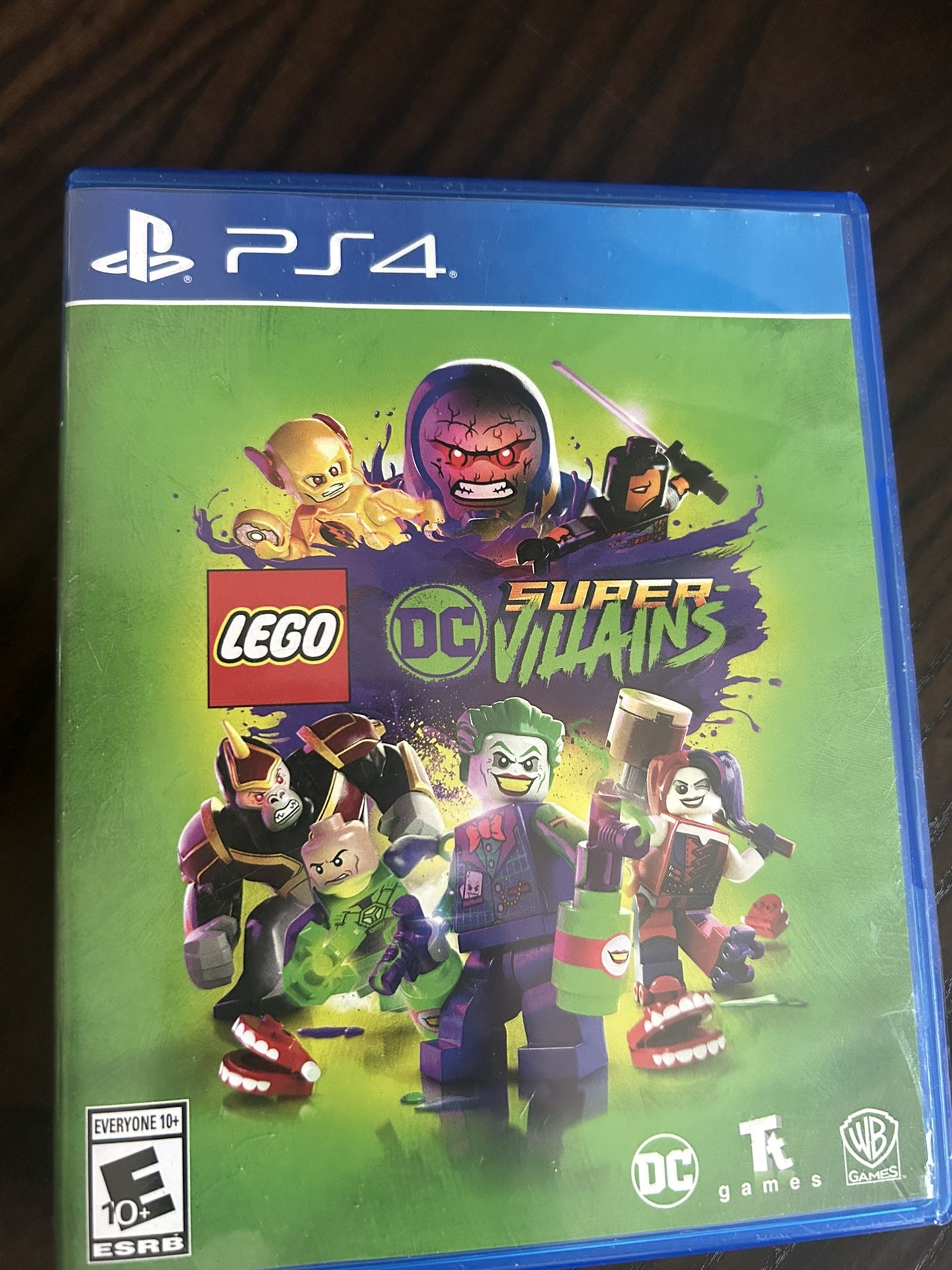 LEGO DC SUPER VILLAINS PS4 (SONY PLAYSTATION 4, 2018) VIDEO GAME