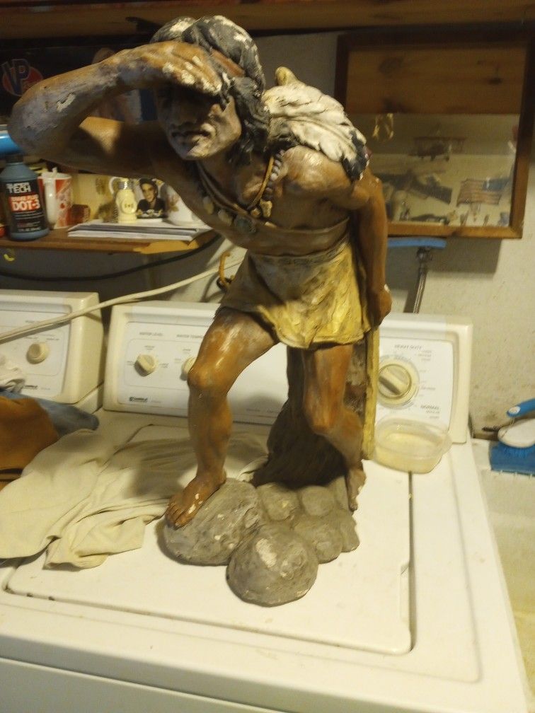Ceramic 2 Ft Indian Statue