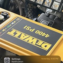 4400 Psi Dewalt Power Washer 4.0GPM