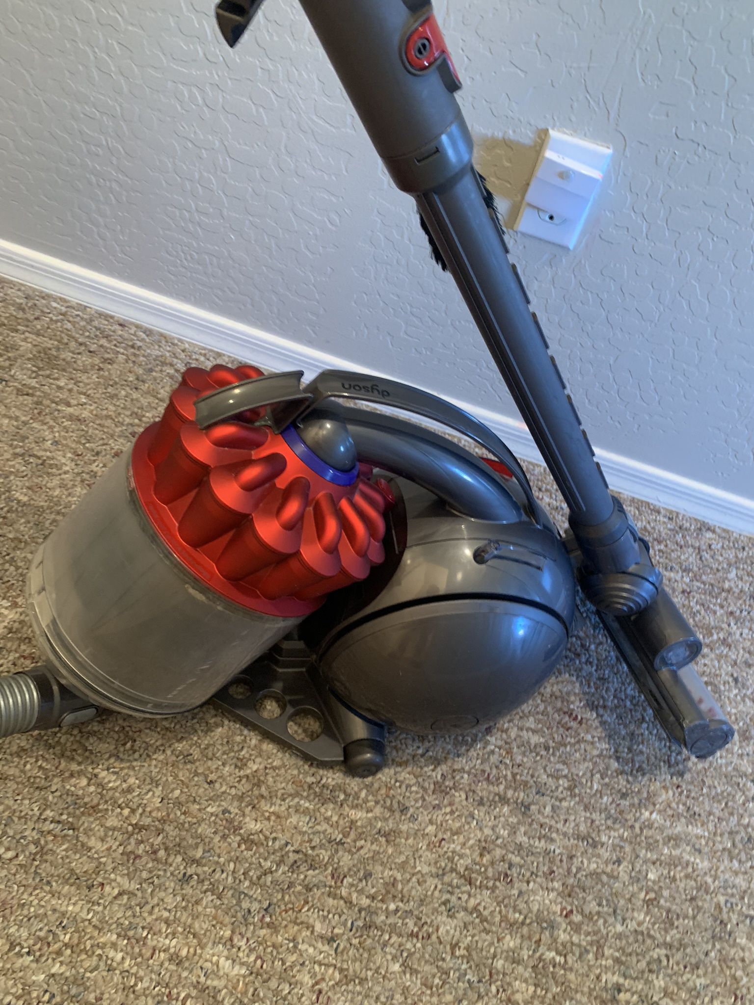 Dyson Cyclone Canister Vacuum With All Attachments