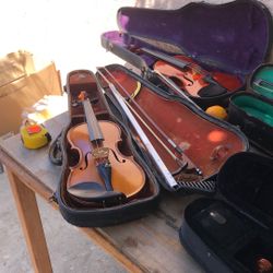 Johannas Georg Guarneriuus And More Violins