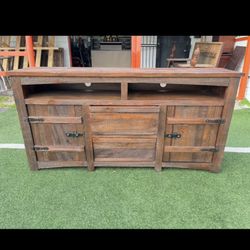 Solid Wood, Tv Stand Entry Table Buffet Table Free Delivery