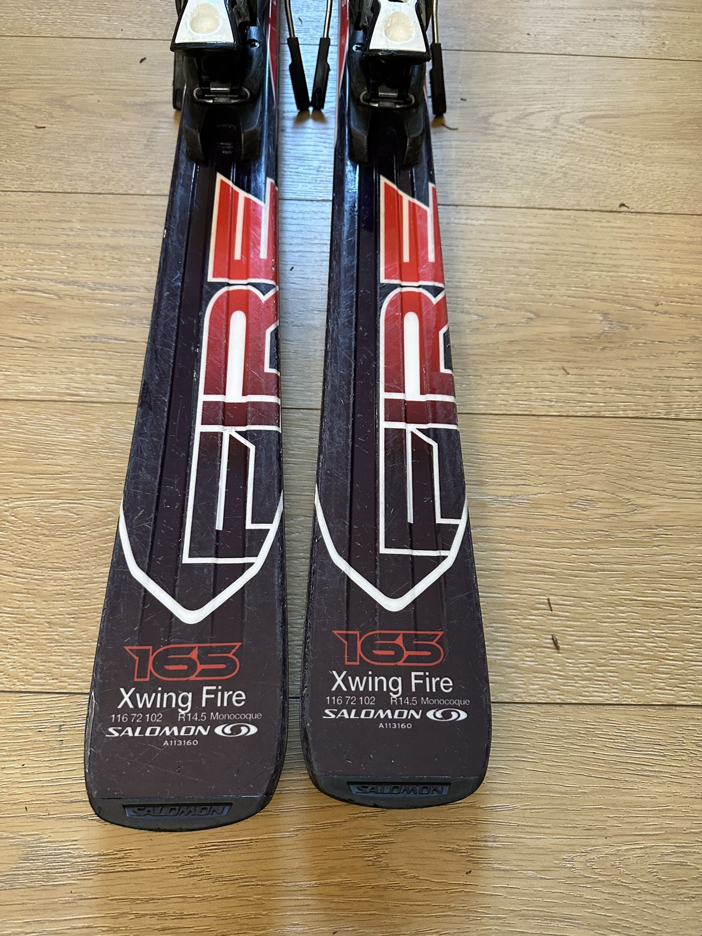 🎿 Adult Ski Set – Salomon Skis (165 cm) + Tecnica Boots (Size 290-293 mm) 🎿