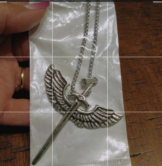 Stainless Steel Sword With Wings.