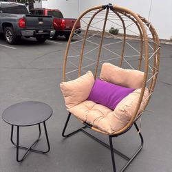 $95.00!!! New 3 Pieces Outdoor Patio Acapulco Chair Table Set With Glass Bistro Porch Poolside