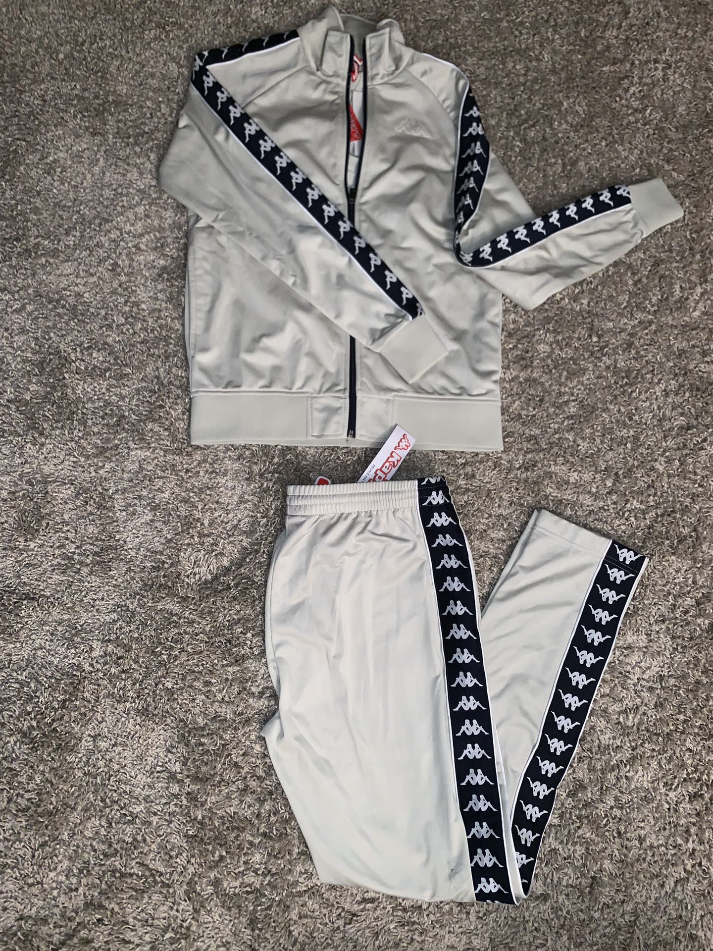 Kappa set brand new men’s Lg pants / men small jacket for Sale in ...