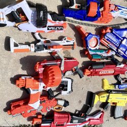 Nerf Gun Lot 