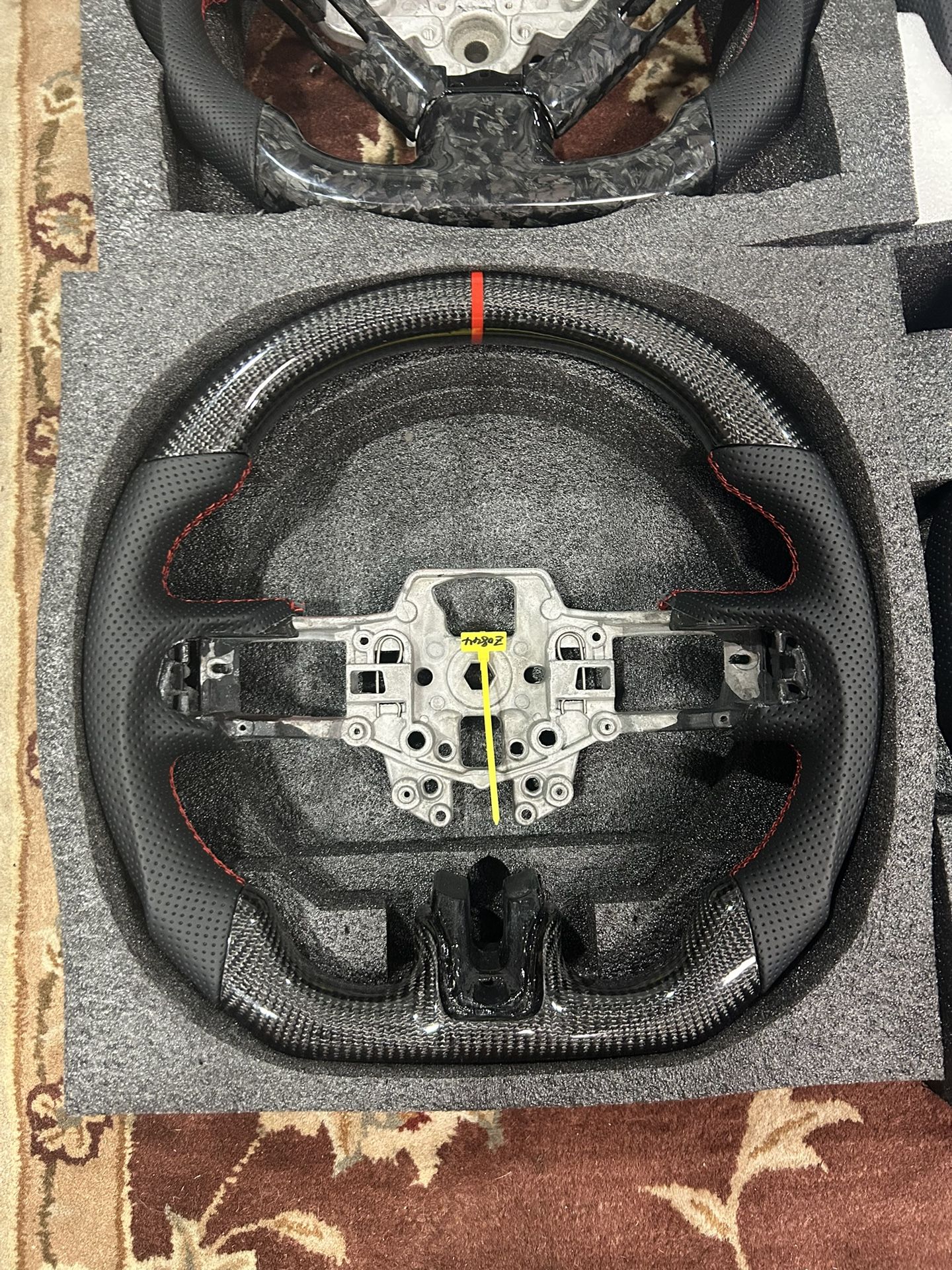 Mustang Carbon Fiber Steering Wheel (2015-2023)