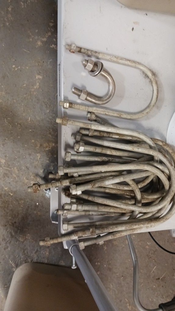 15 Large U bolts And 1 Small One