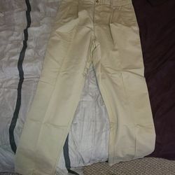 38 X 34 Croft & Barrow Khaki Pants New With Tags