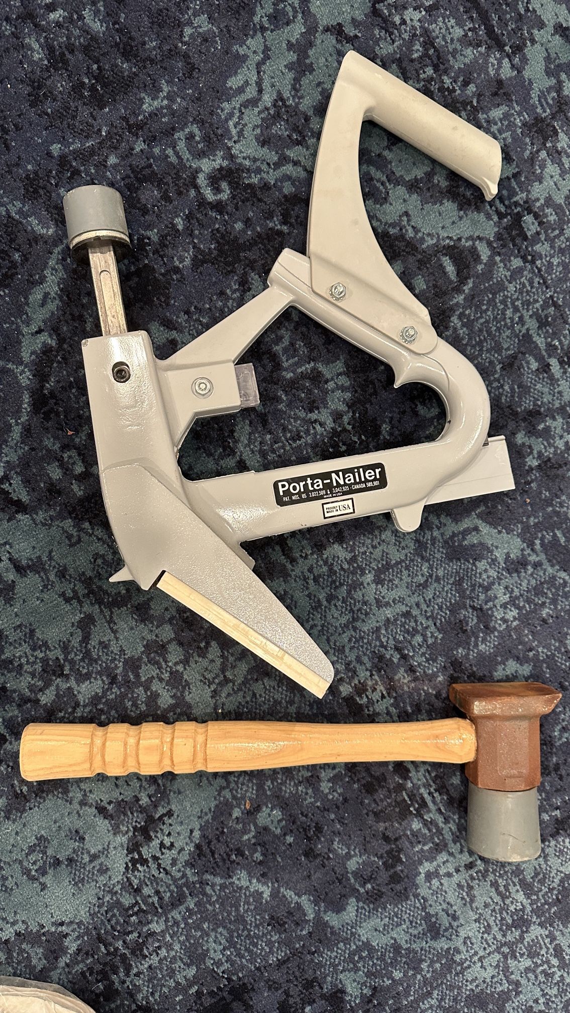 Porta-Nailer 401 Tongue & Groove Hardwood Flooring Nailer – $80 (Pick up in Chicago – Albany Park)