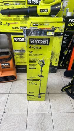 Dewalt 18 inch straight string trimmer 4 cycle gas machine