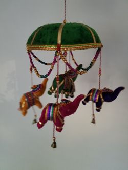 Baby Elephant Mobile