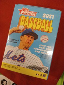 Topps Heritage 2021 Baseball Hanger Box New Seal