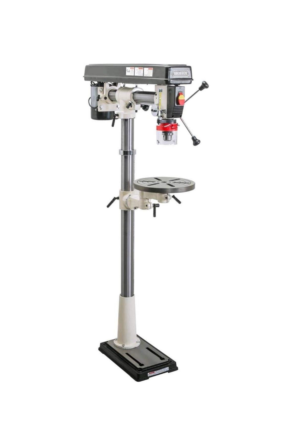 SHOP FOX W1670 1/2-Horsepower Floor Radial Drill Press