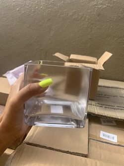 Square Vases Brand new 