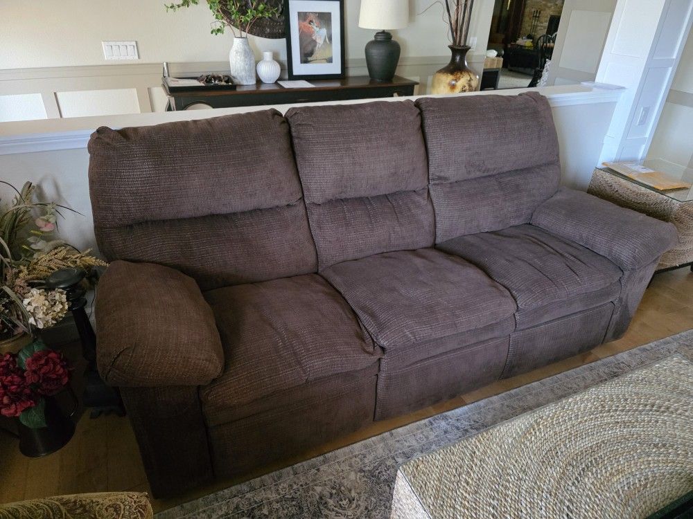 Recliner Couches Brown