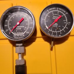 Vacuum And Pressure Gauge 