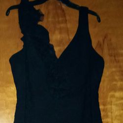 Women's Xscape by Joanna Chen Black Floral Body Con Sleeveless Dress 18W
Prom /Formal