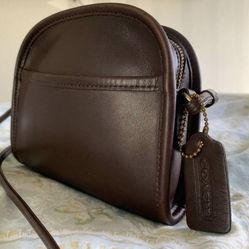 Vintage COACH Abbie Bag in Mahogany (Made in USA)