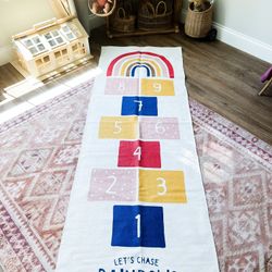 Colorful Playful Hopscotch Playroom Nursery R U G