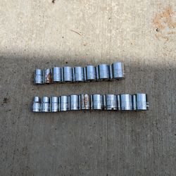 3/8 Drive Pittsburgh Socket Set