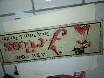 Fritos sign