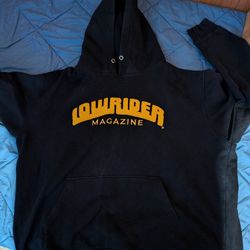 Lowrider Magazine Logo Hoodie XL