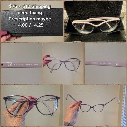 ESCADA PRESCRIPTION EYEGLASSES