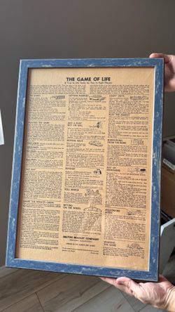 Framed rules to Life