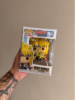 Naruto Shippuden Minato Namikaze Funko Pop! Signed by English Voice Actor, PSA Authentication
