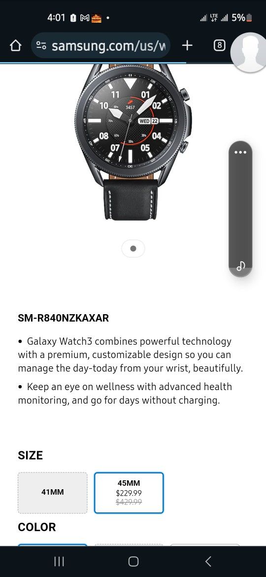 Samsung Galaxcy Watch 
