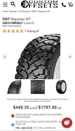 RBP Mud Tires