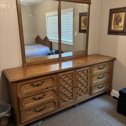 Bedroom Oak Set