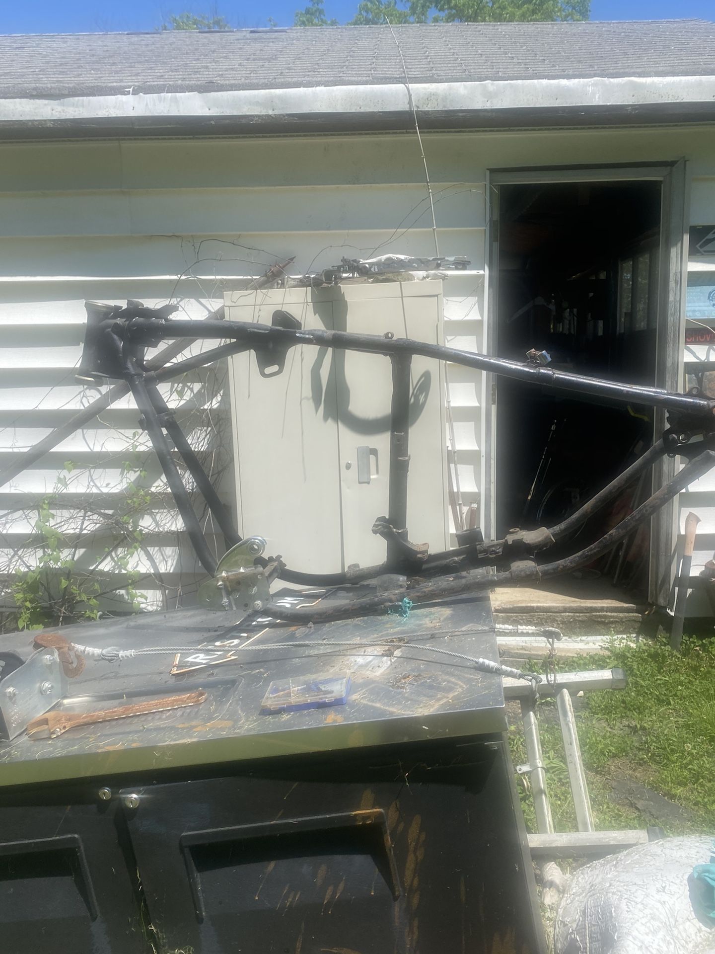 Old Harley Frame 