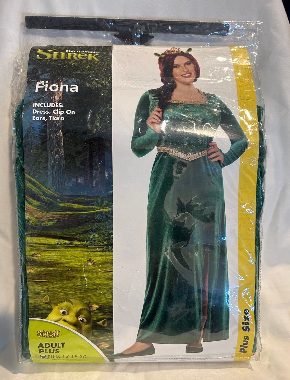 Princess Fiona - Shrek - Halloween 3 Piece  Costume Cosplay - Adult 1x plus -New