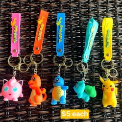 Pokémon Keychains 