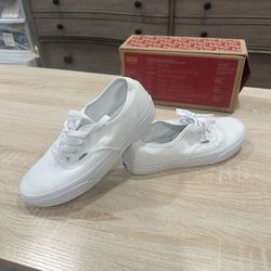 Vans Authentic Shoe True White Size US Men 4,5 / US Women 6,0 / EUR 36