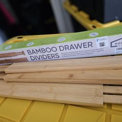 Bamboo Drawer Dividers